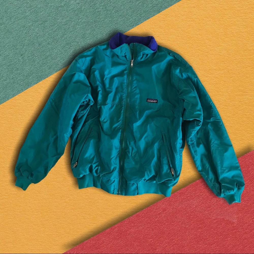 Patagonia Vintage 90s Fleece Lined Jacket Size M